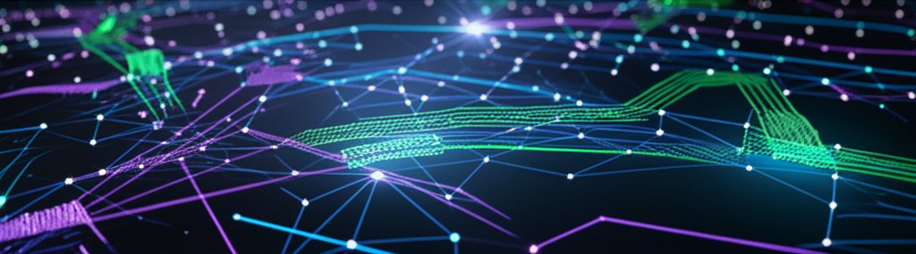 Abstract digital art illustrating evolving cybersecurity: vulnerable data paths secured by Zero Trust & Identity Governance.